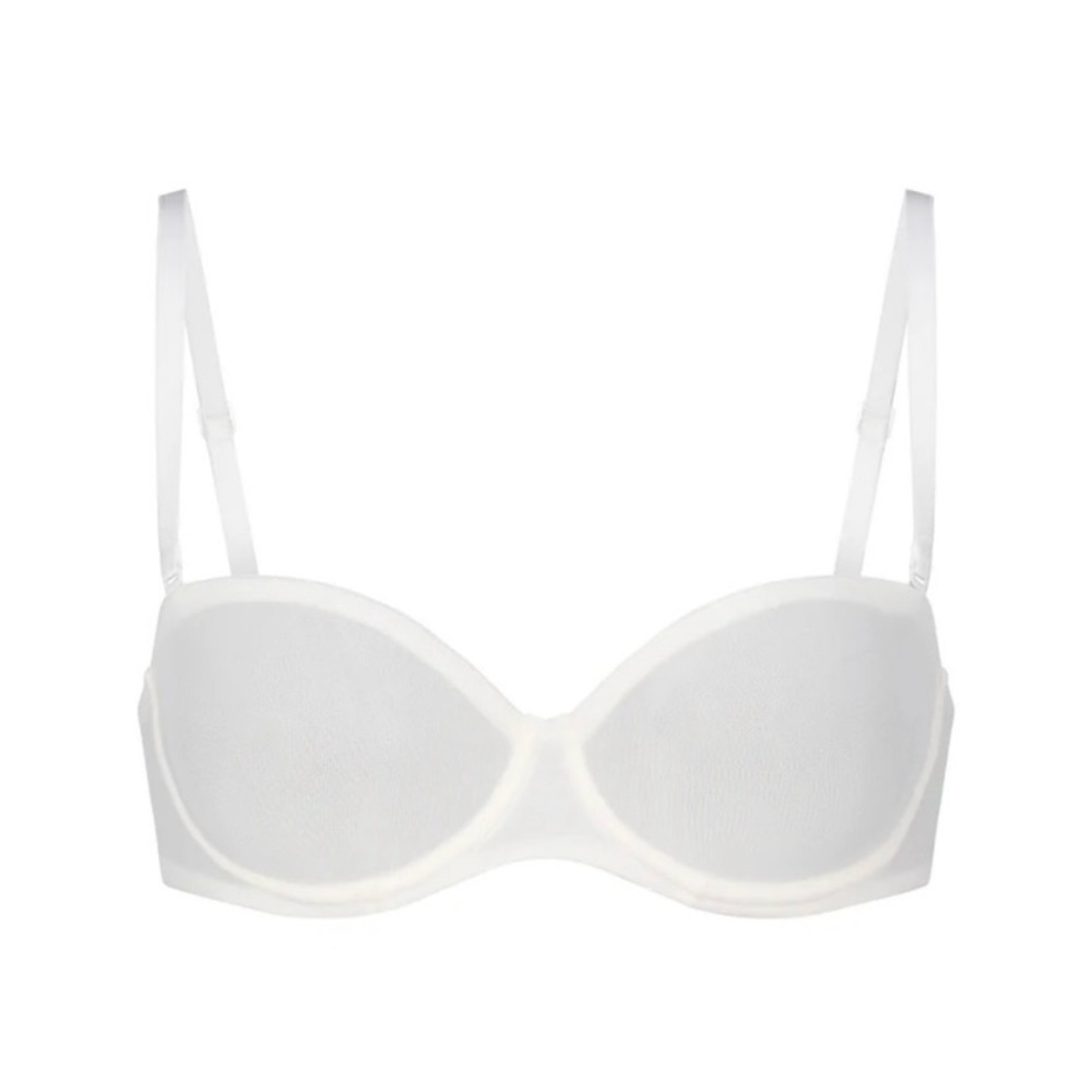 Skims Ultra Fine Mesh Bra Strapless
